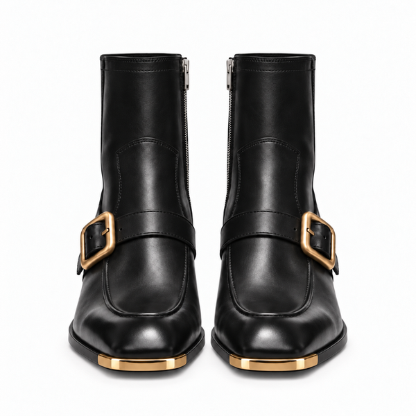 Royal Knight Single Buckle Boots