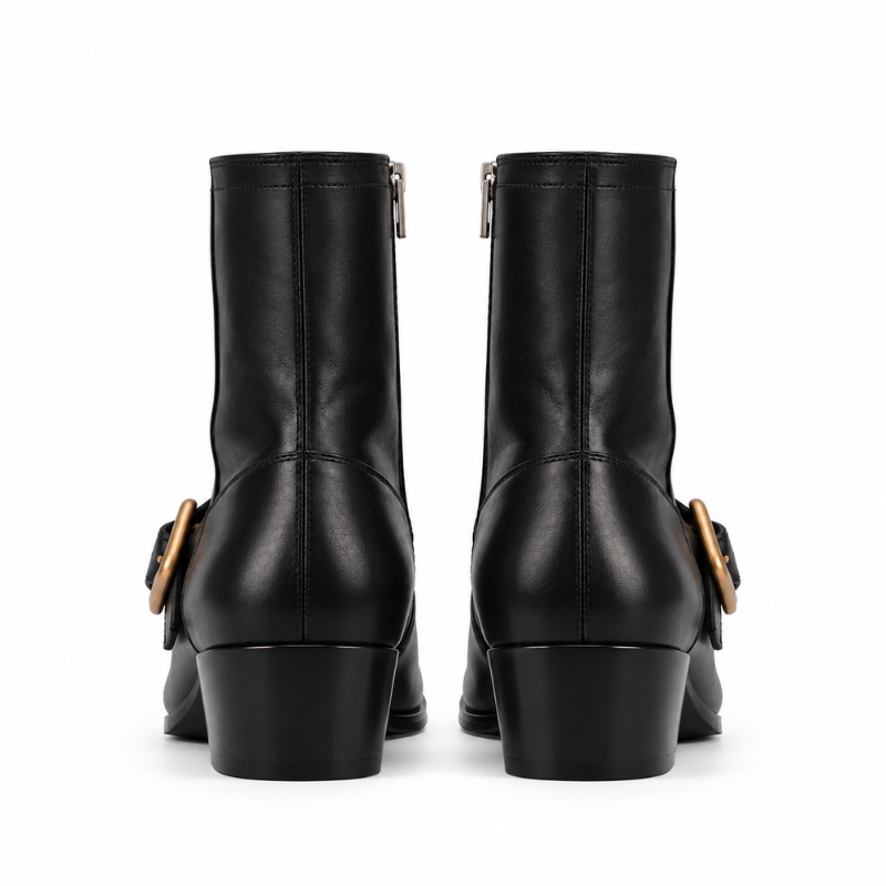 Royal Knight Single Buckle Boots