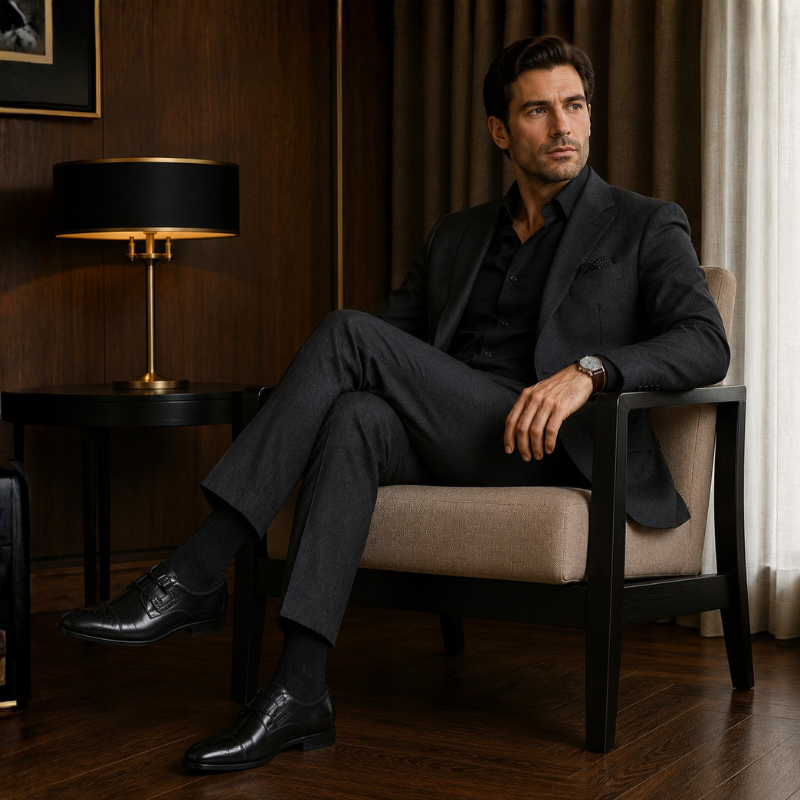 Regent Elite Leather Captoe Oxford Shoes