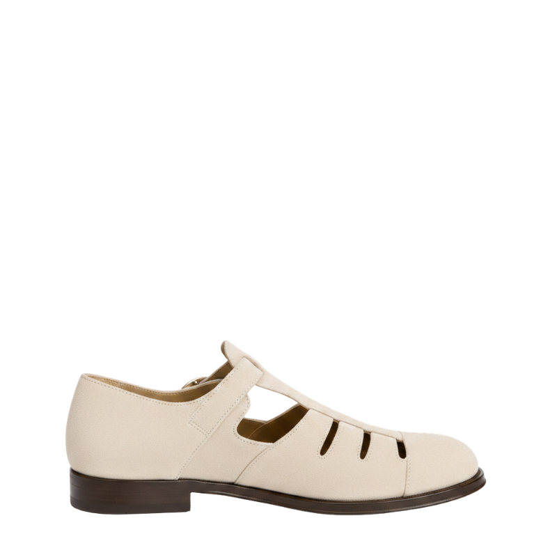 Sahara Dusk Ventilated Suede Sandal