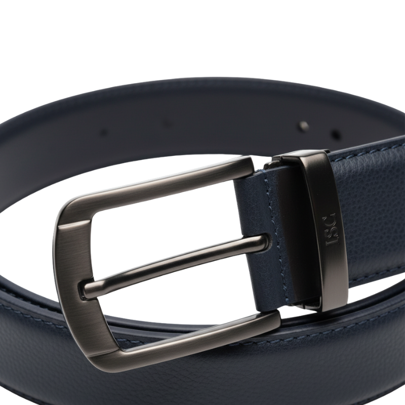 Sapphire Line Classic Italian Leather Belt