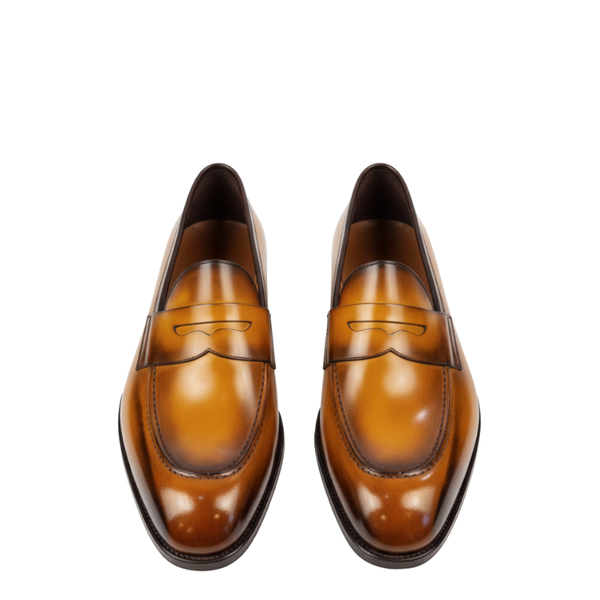 Classic Siena Burnished Penny Loafers