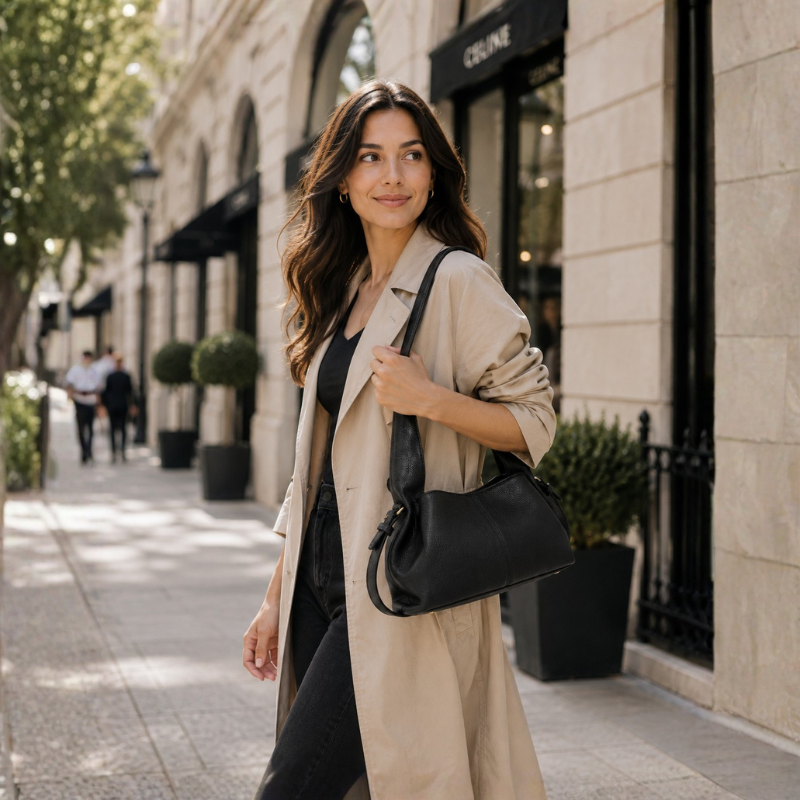 Sienna Dumpling Soft Leather Shoulder Bag
