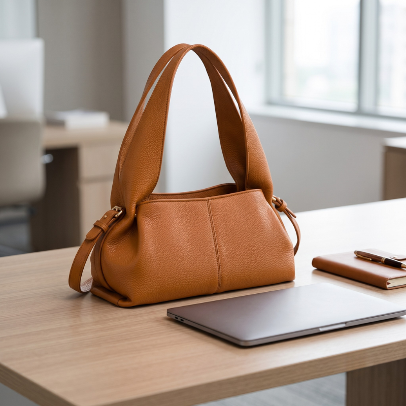 Sienna Dumpling Soft Leather Shoulder Bag