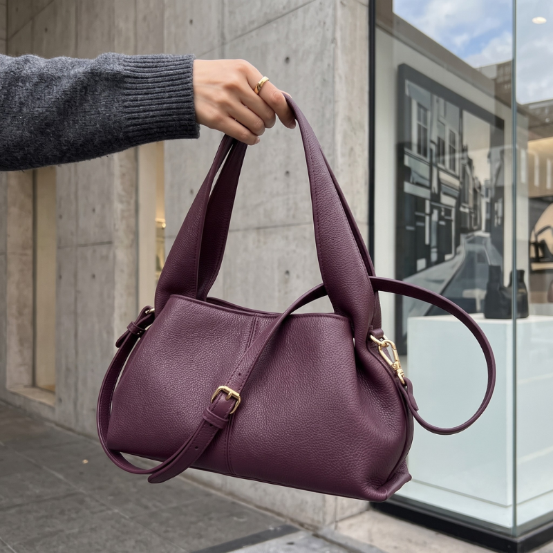 Sienna Dumpling Soft Leather Shoulder Bag