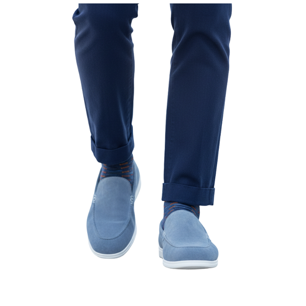 Signature Style Soft Suede Leather Loafers