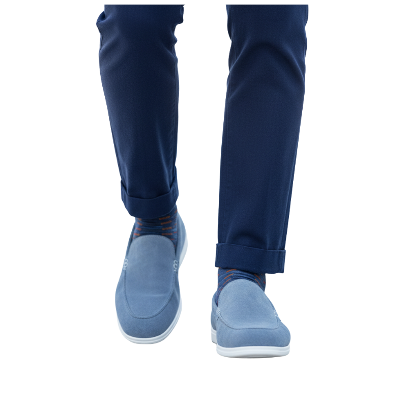 Signature Style Soft Suede Leather Loafers
