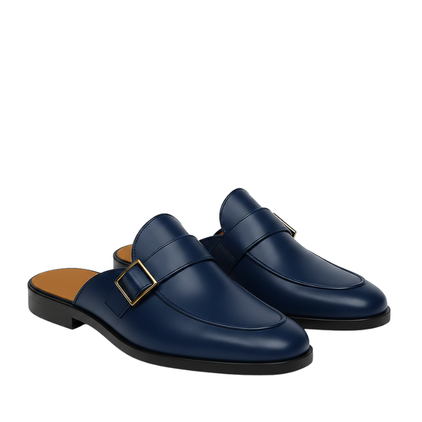 Single Strap Elegant Mule Tan