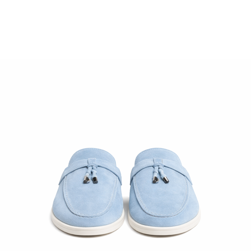 Italian Artisan Crafted Mule with Modern Tassel Finish