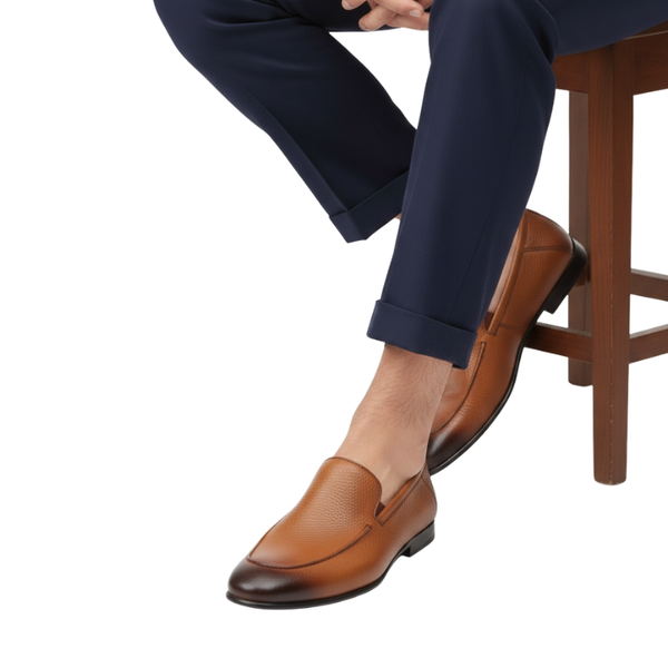 Smooth slip on silhouette Gradient Luxe Loafers