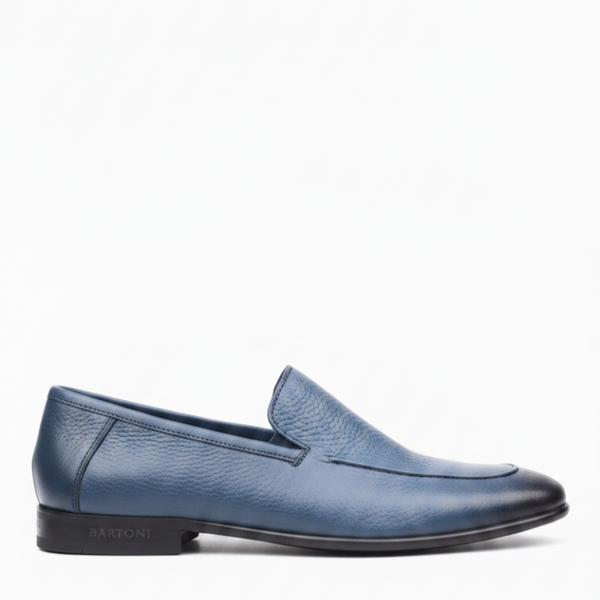 Smooth slip on silhouette Gradient Luxe Loafers - Sky Blue