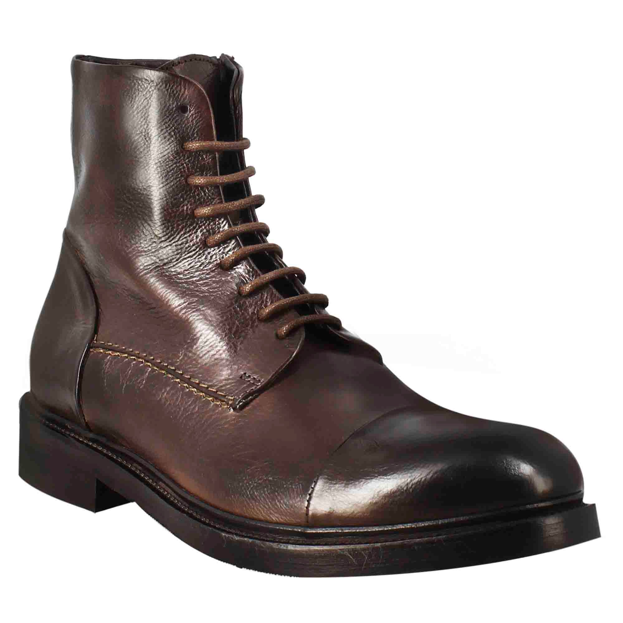 Dark Brown Amphibian Boots