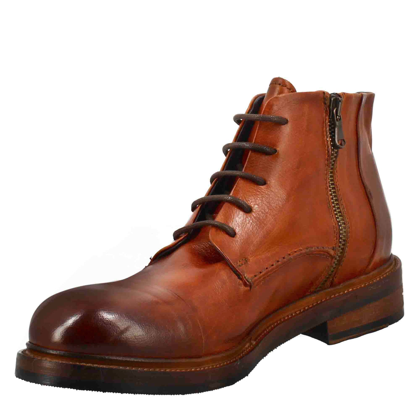 Medium diver men s amphibious boot in washed leather