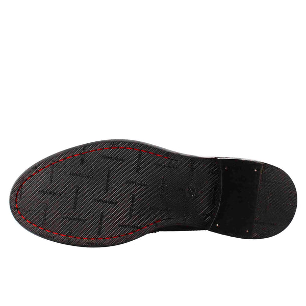 Mens candy chelsea boot in washed leather