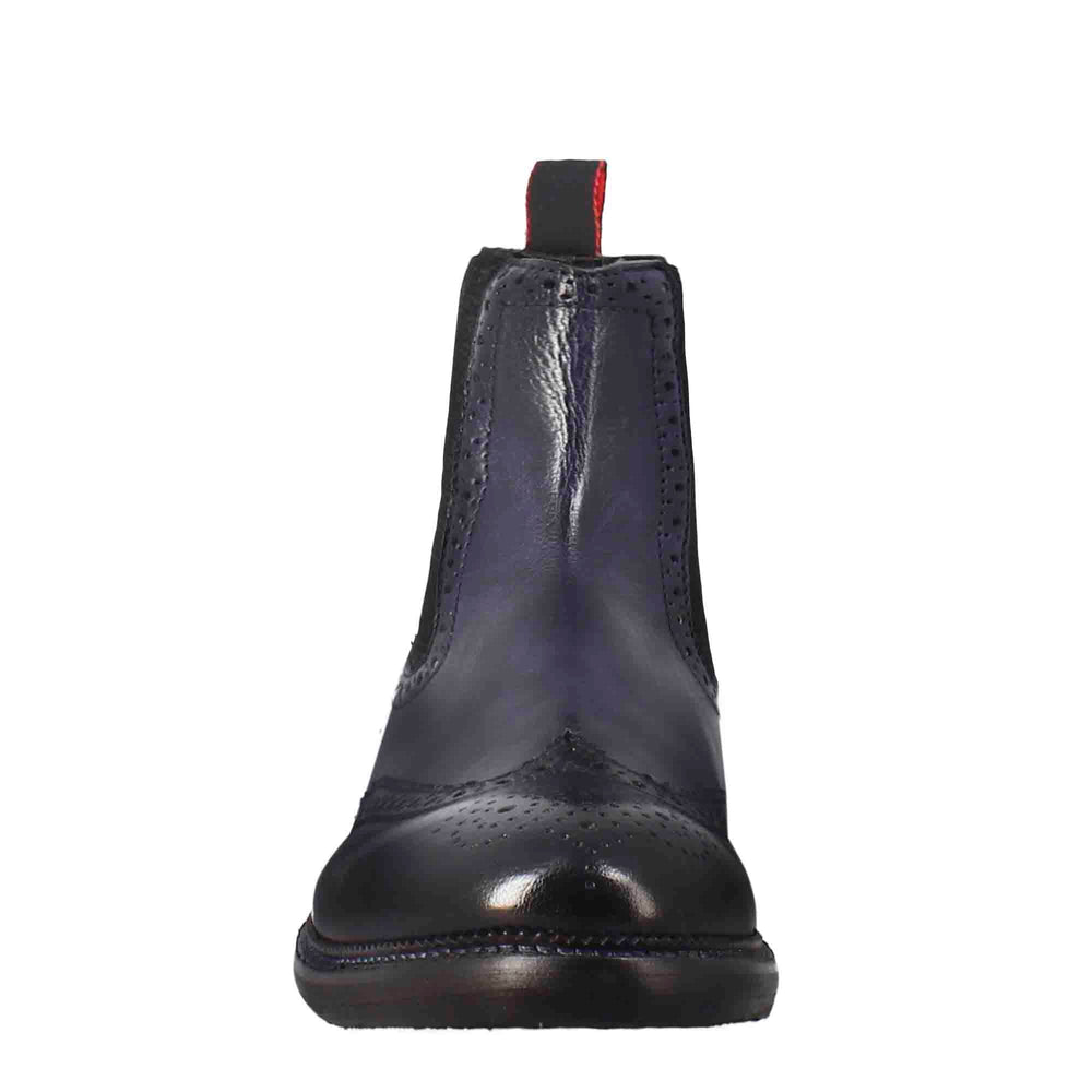 Men candy chelsea boot in washed leather