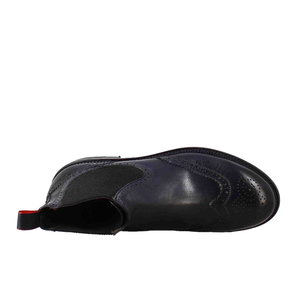 Men candy chelsea boot in washed leather