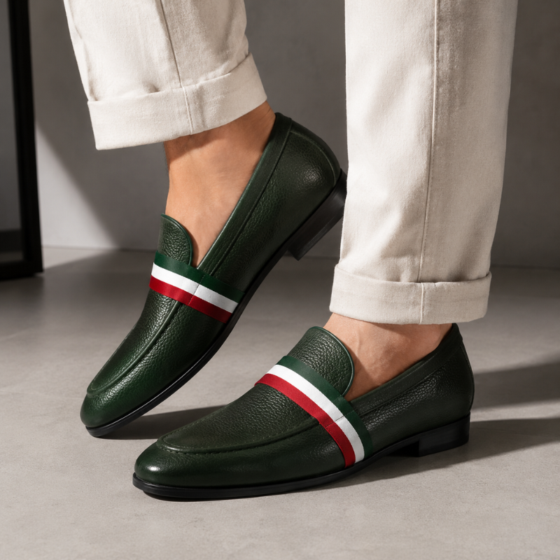 Striker Tricolor Luxury Leather Loafer