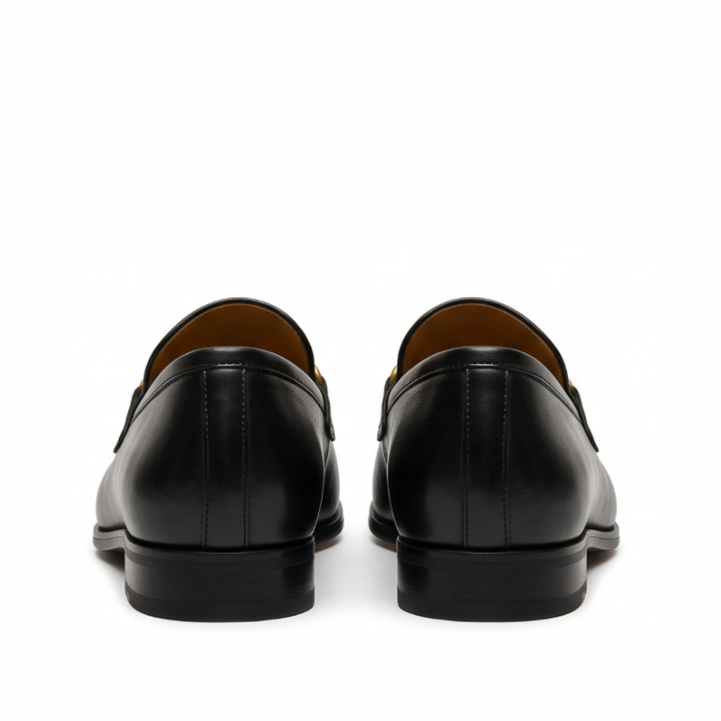 Stryker Midnight Horsebit Leather Loafers