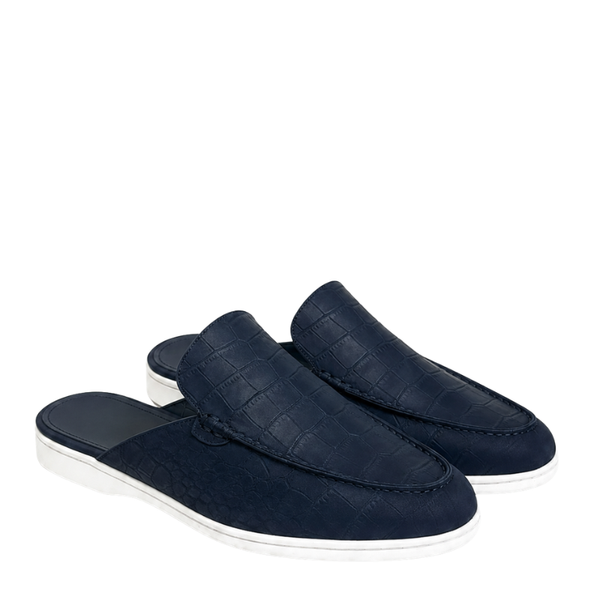 Stylish and Comfort Mule With Crocodile Pattern