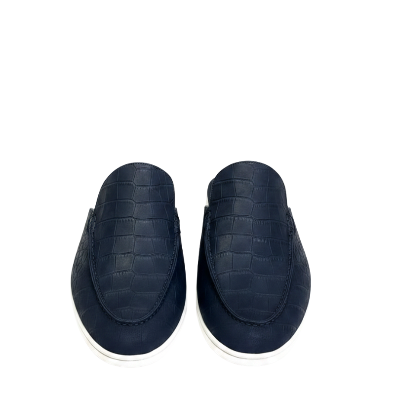 Stylish and Comfort Mule With Crocodile Pattern