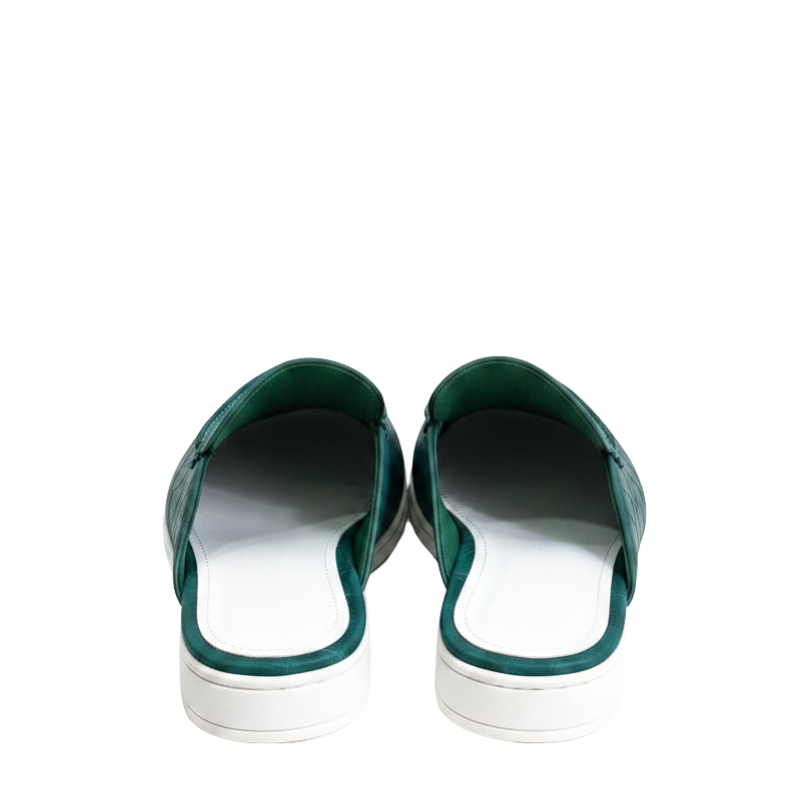 Stylish and Comfort Mule With Crocodile Pattern