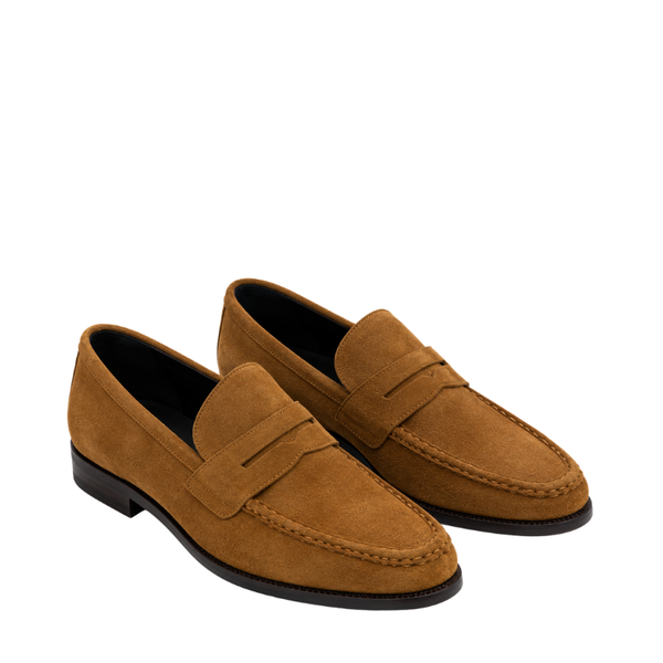 Suede Heritage Luxe Penny Loafers