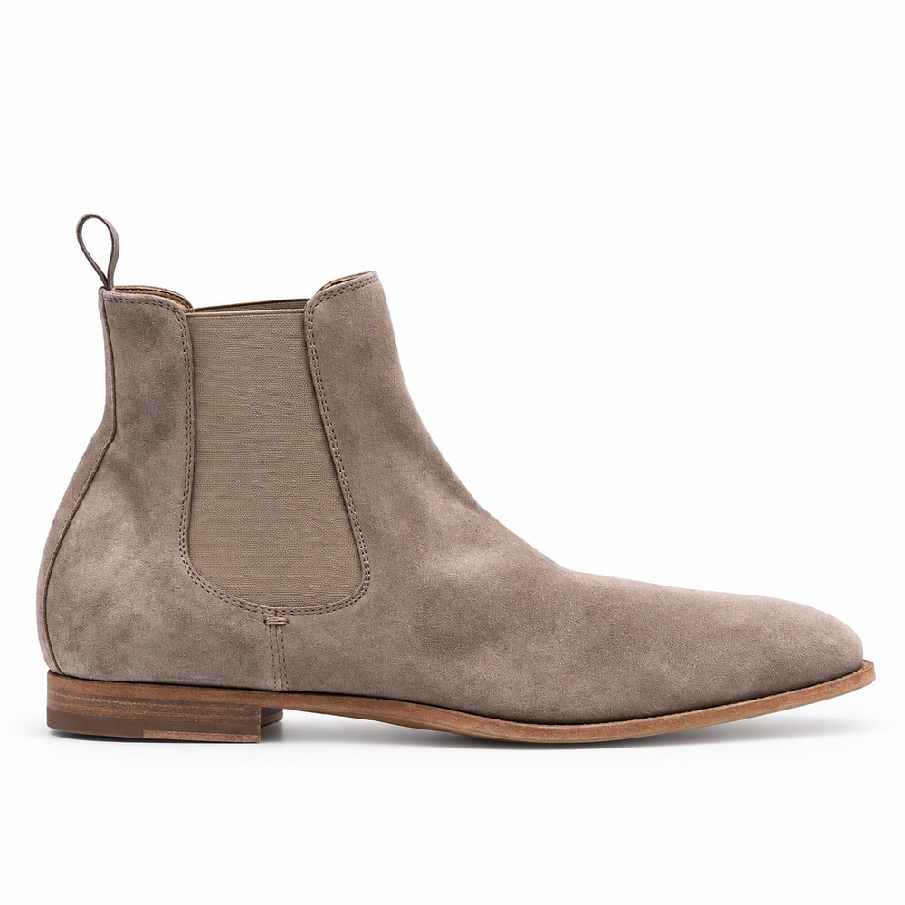 Italian Crafted Suede Leather Boots