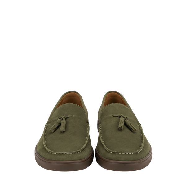 Suede Tassel Casual Men Italian Craft Loafer