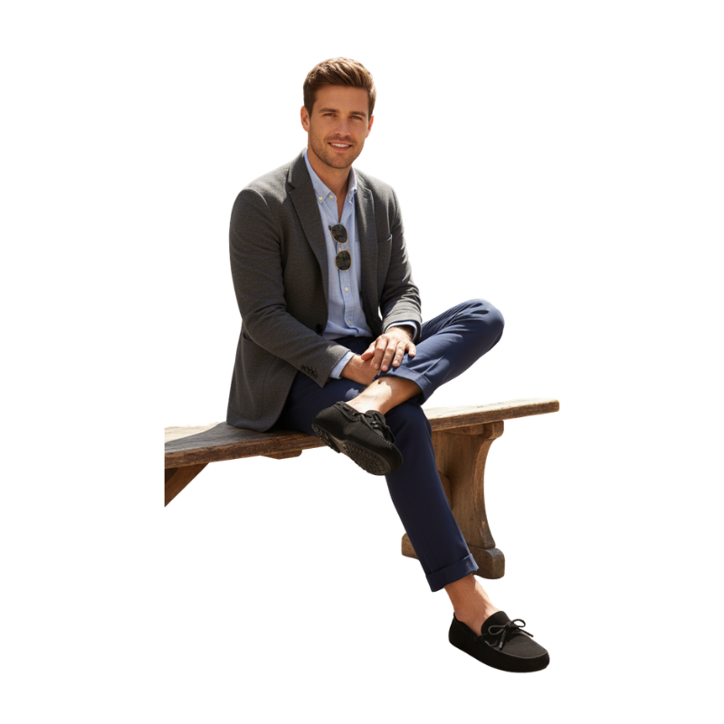 Suede driving Loafers for Men