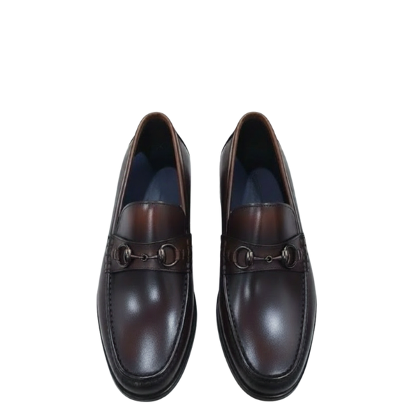 Supreme Elegance Leather Horsebit Loafers