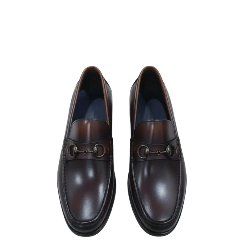 Supreme Elegance Leather Horsebit Loafers