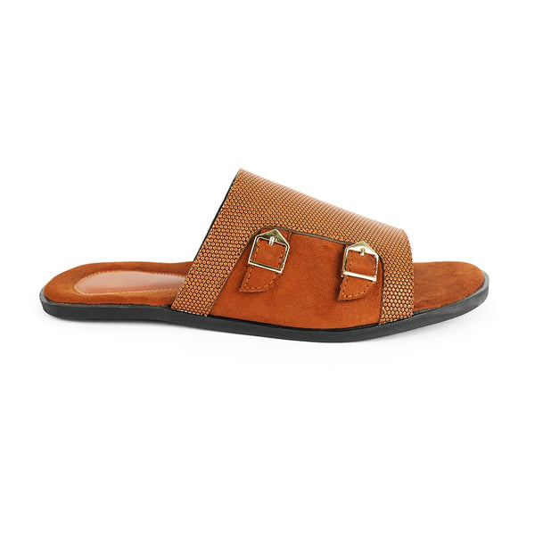 T-Rad Double Monk Strap Sandals - Tan