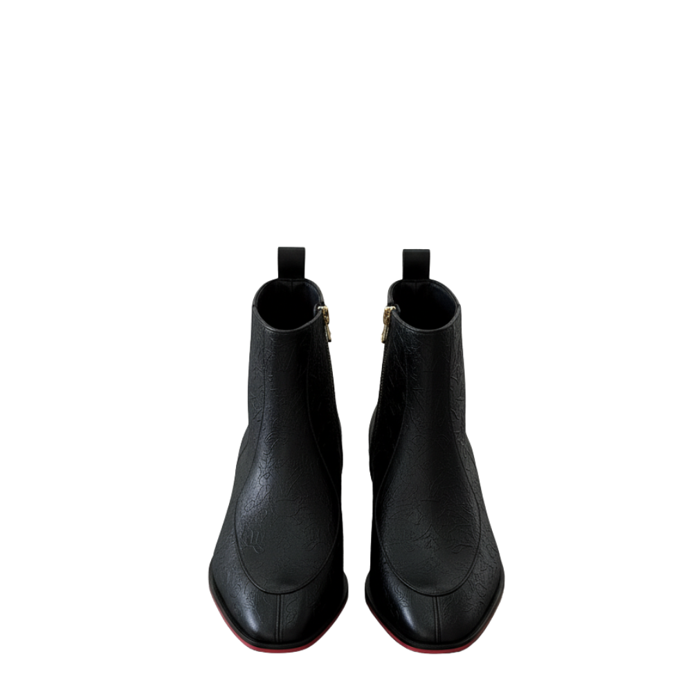 Midnight Orchid Italian Luxe Chelsea Boots