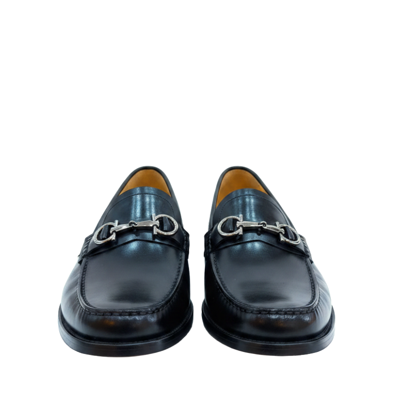 Theodore Heritage Leather Horsebit Loafers