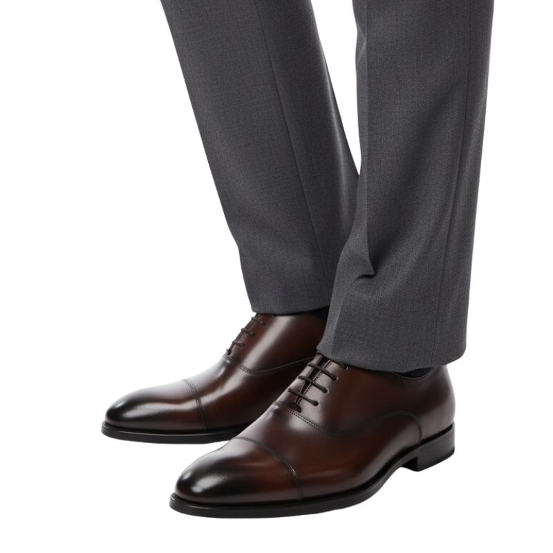 Timeless Craft Closed Lacing Oxford Shoes