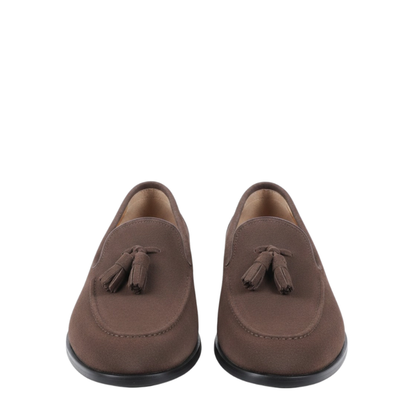 Timeless Craft Suede Tassel Elegance Loafers