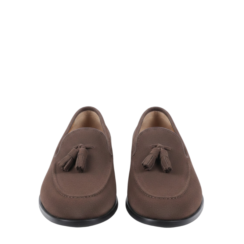 Timeless Craft Suede Tassel Elegance Loafers