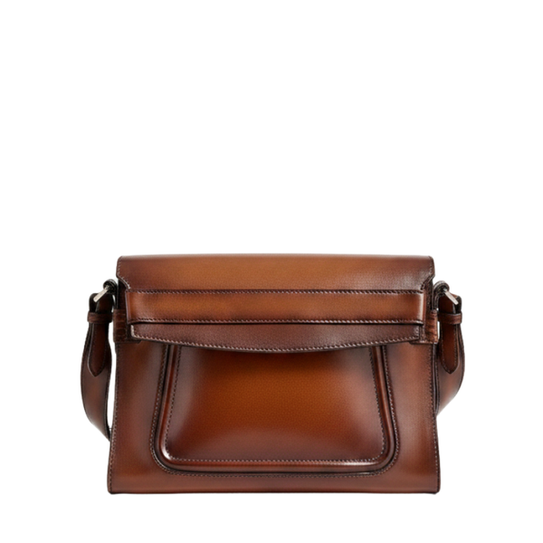 Tuscan Heritage Leather Crossbody Messenger