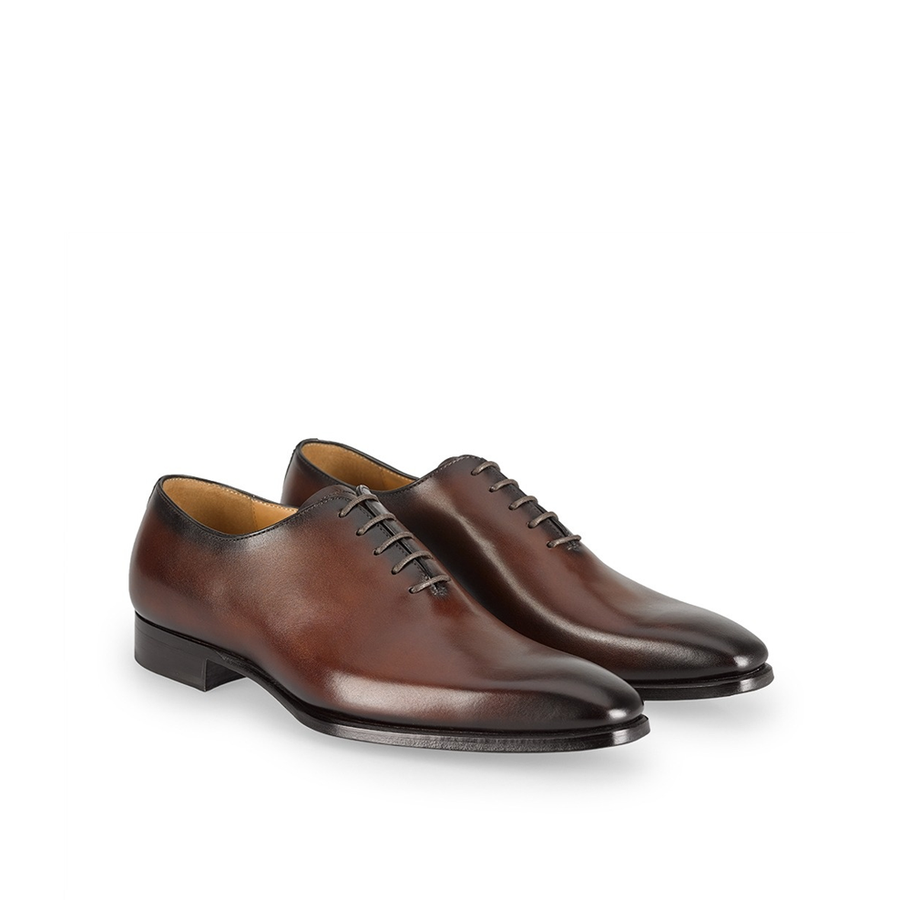 Maude Dominguez Lace Up Leather Oxford Shoes