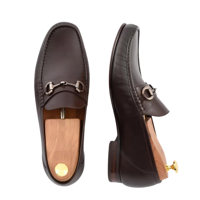 Men s Leather Brown Timeless Elegance Loafer