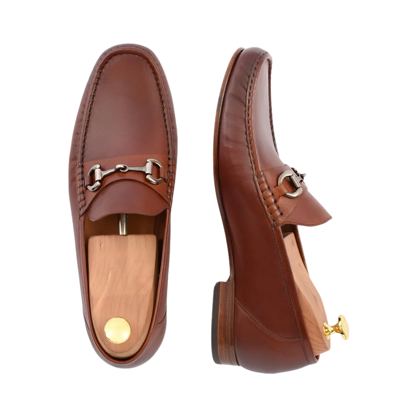 Men s Leather Brown Timeless Elegance Loafer