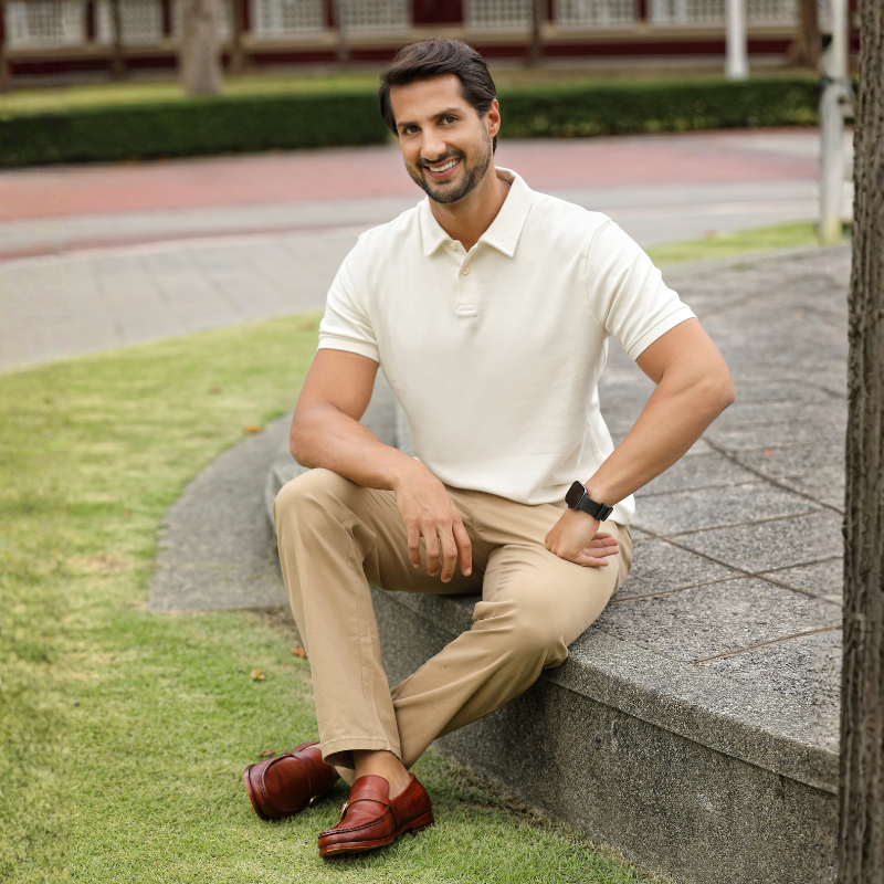 Polished Leather Single MonkStraps Loafer