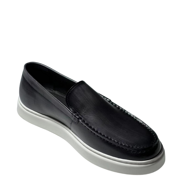 Men s Stylish Slip on Loafer - Black