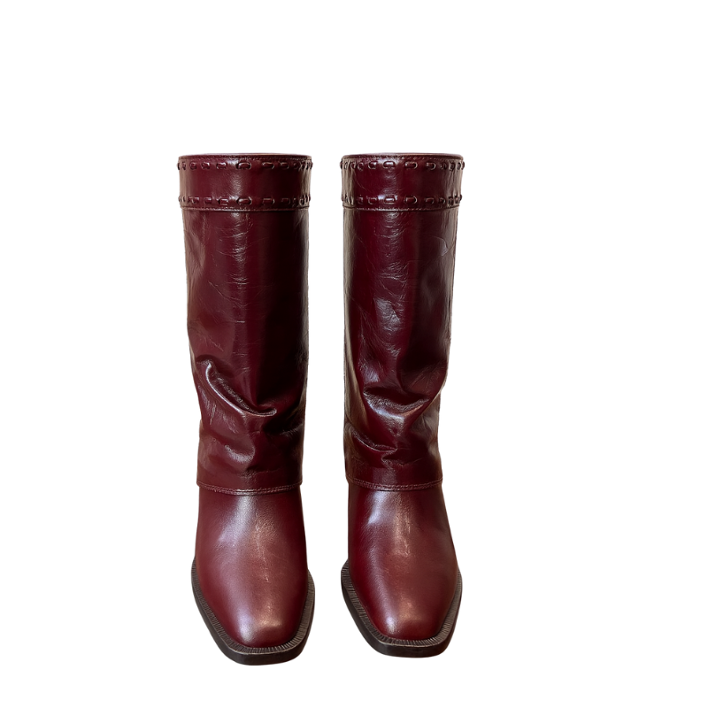 Luxury Leather Wide Fit Ankle Boots for Womens
