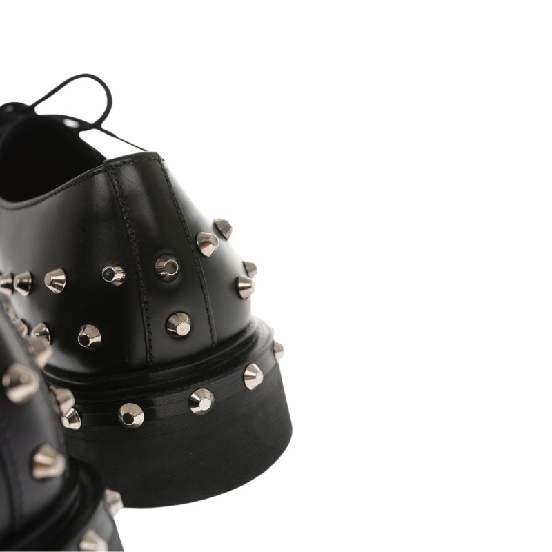 Mens Studded Derby Shoes