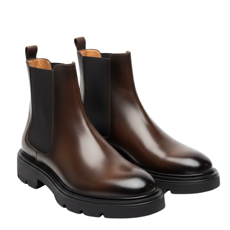 Luxury Titan Edge Chelsea Boots
