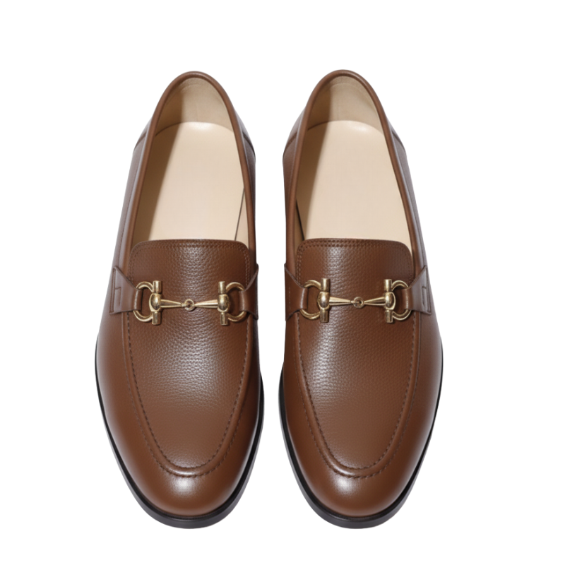 Regal Mocha Horsebit Signature Loafers