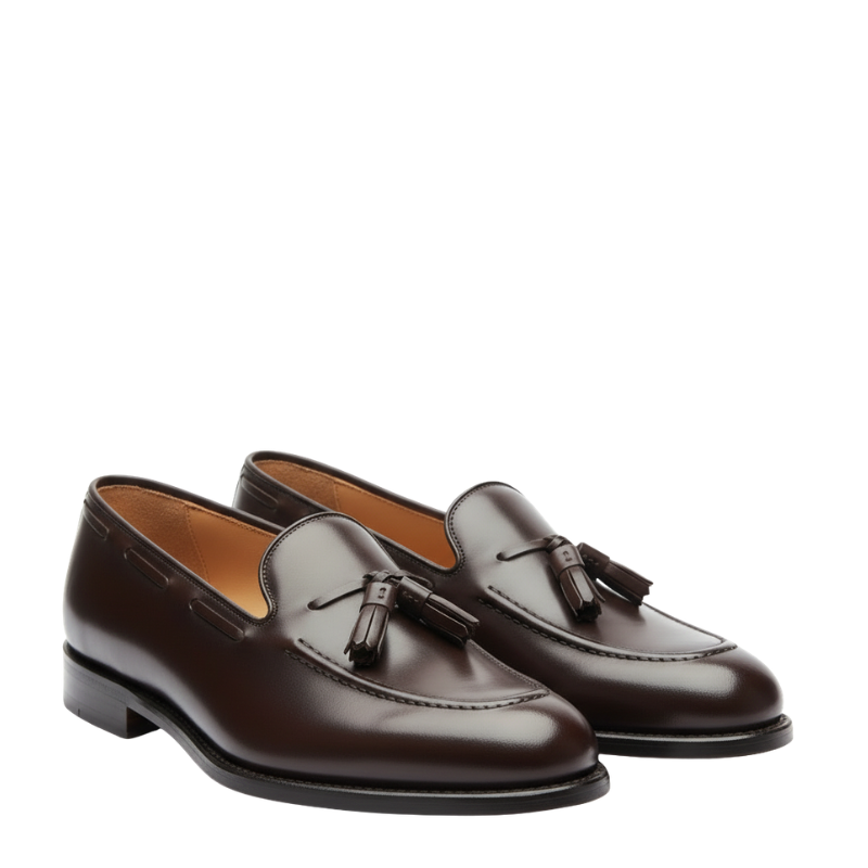 Bordeaux Tassel Luxe Loafers