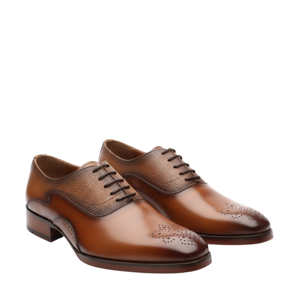 Scott Medallion Toe Oxford Shoe