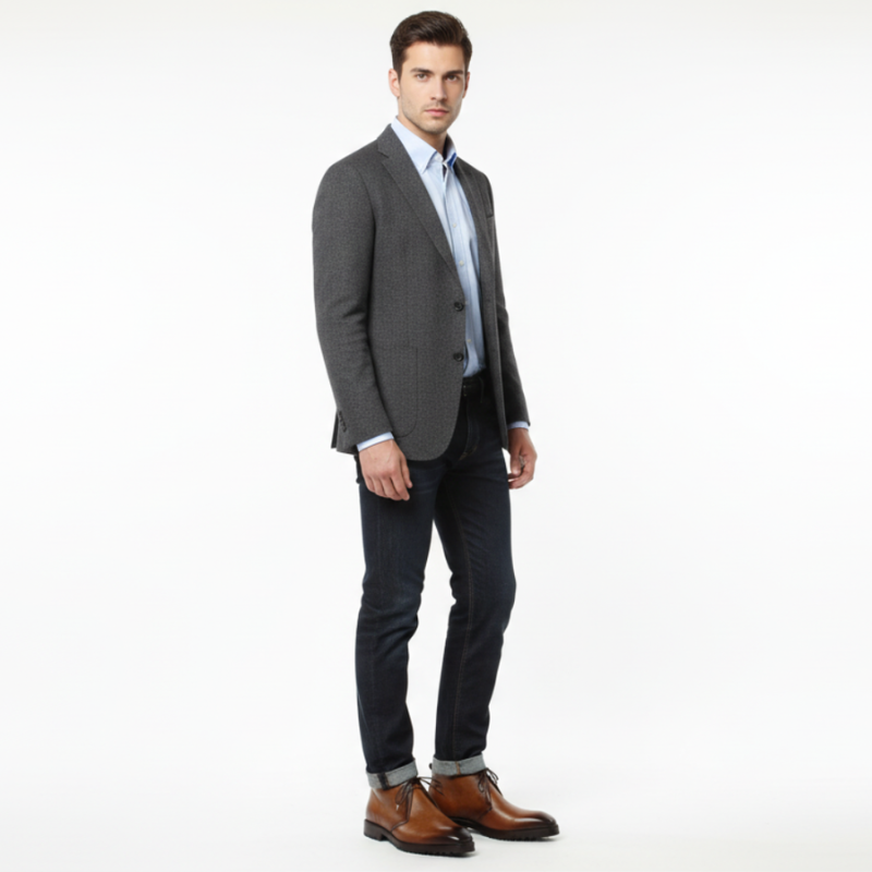 Italian Leather Stylish Chukkas Boot